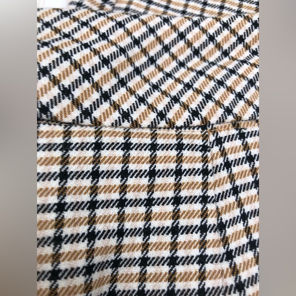 NWT Cato Plaid Hi-Rise Wide Leg Trouser - Picture 8 of 9